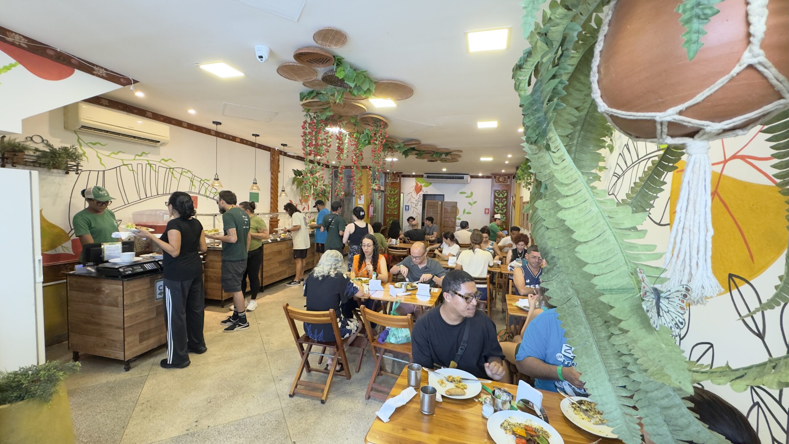 Purão Vegano, opção para uma alimentação saudável neste domingo. Foto: Otávio Henriques