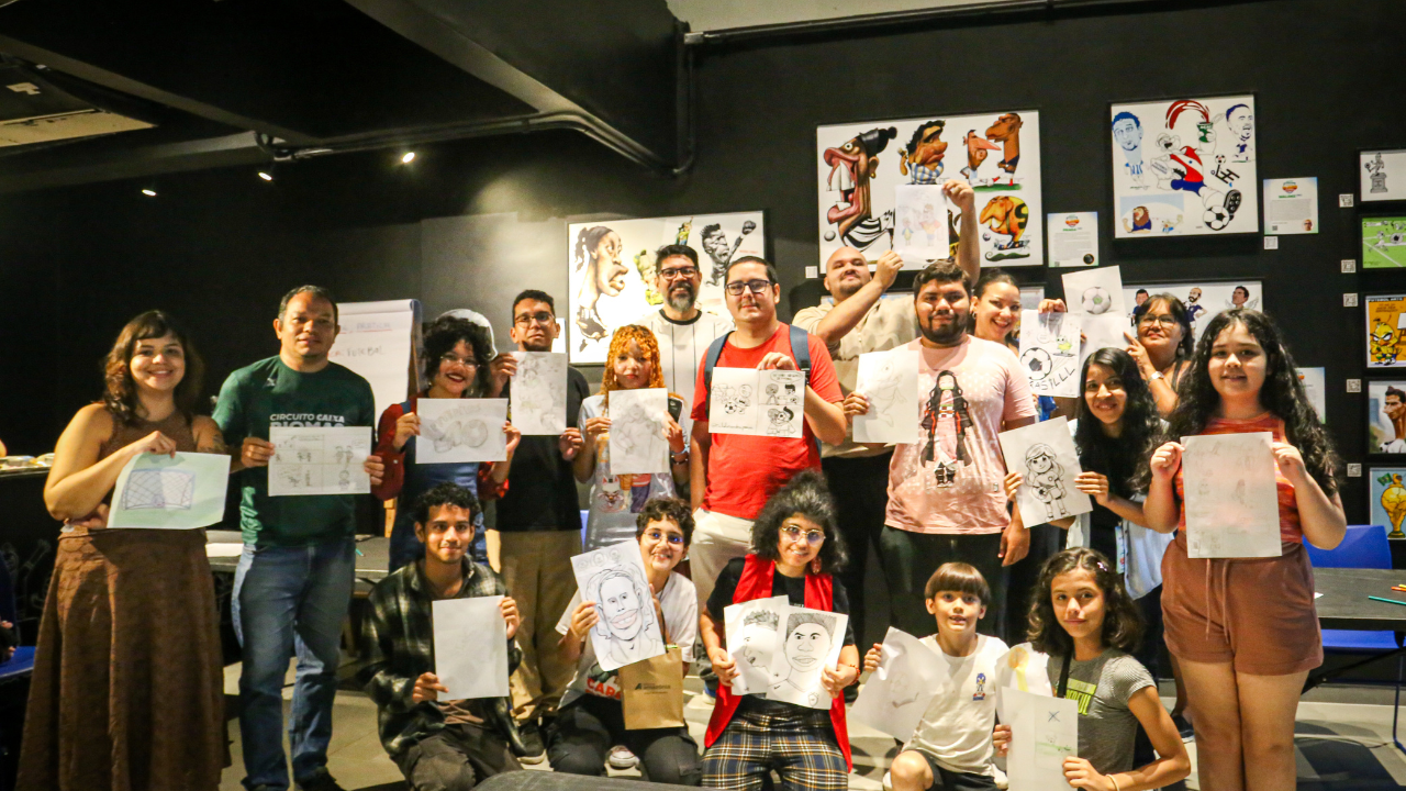Oficina de quadrinhos para jovens