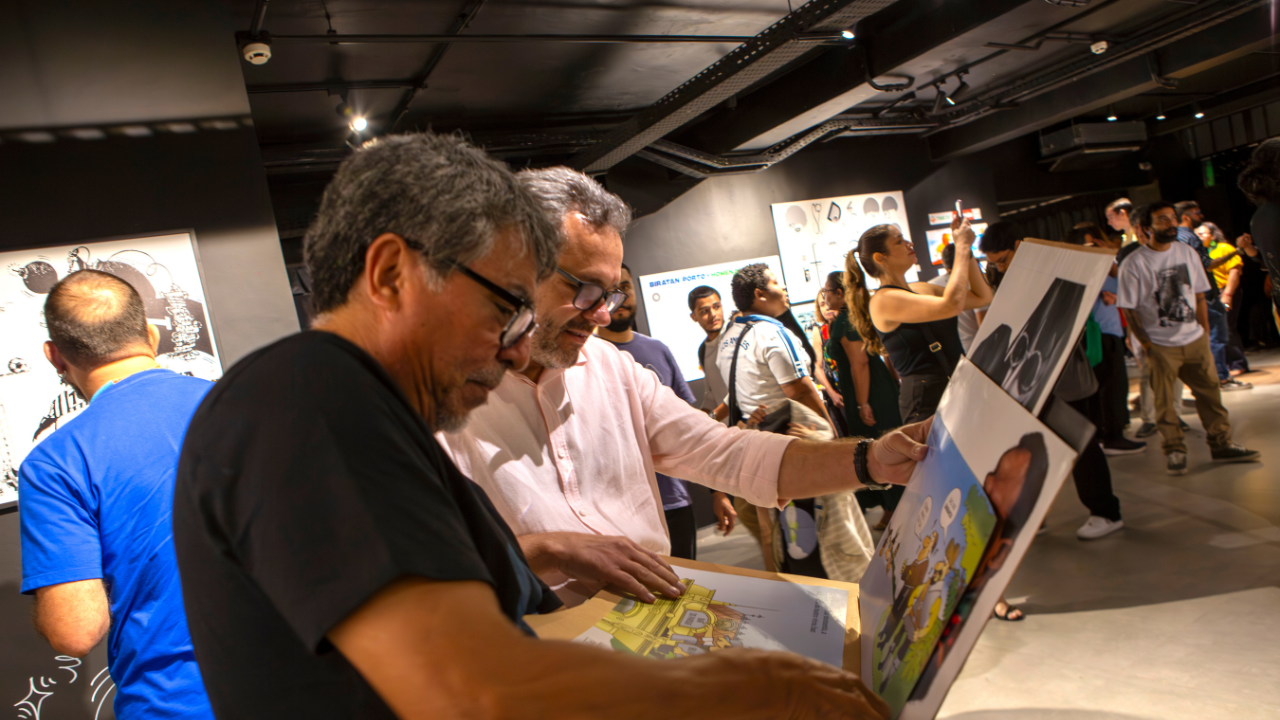 Humor gráfico - exposição em Belém do Pará