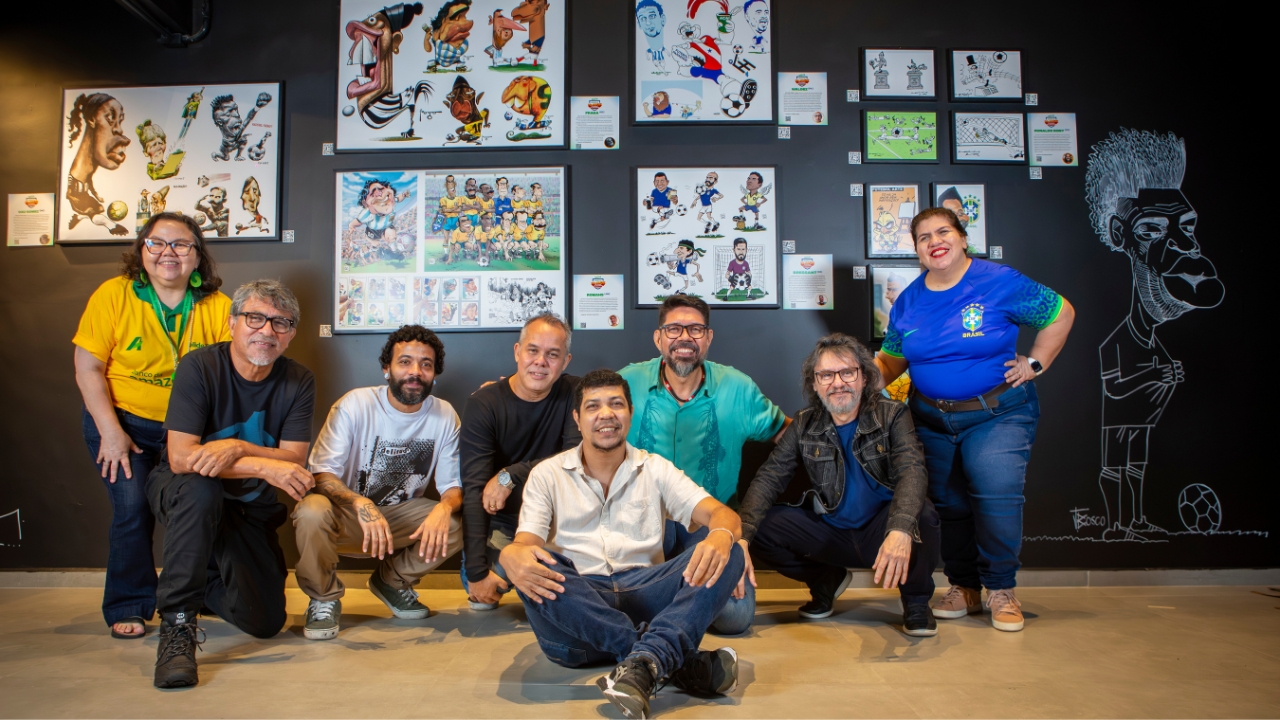 Quadrinhos reune nata do humor grafico na exposição