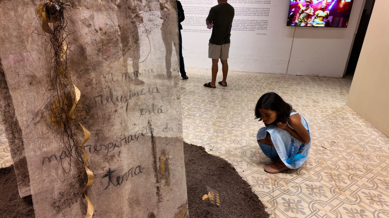 Exposição na sede da associação Fotoativa, em Belém