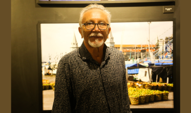 Emanuel Franco, curador de Uma Belém no Olhar de Alguém. Foto: Amarilis Marisa