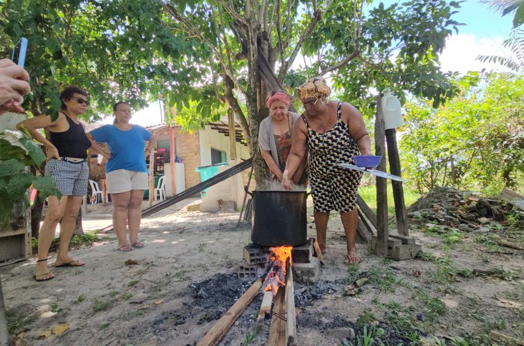 Comunidade do Pau Furado, em Salvaterra. Foto: Ettiene Angelim.