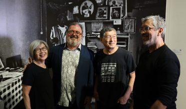 Makiko Akao, Salomão Habib, Miguel Chikaoka e Alexandre Sequeira. Foto: Claude Lago