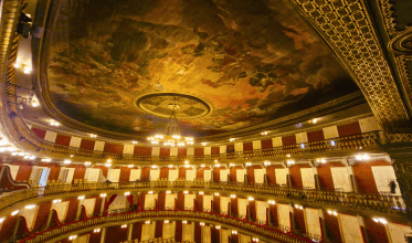 Theatro da Paz, palco dos ensaios abertos . Foto: Luciana Medeiros